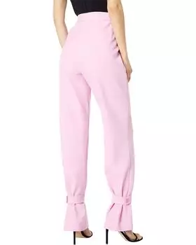 Брюки Ted Baker Aleksit Straight Leg Trouser w/ Ankle Tab, розовый