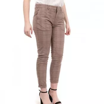 Брюки Teddy Smith City Jacquard, коричневый