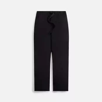 Брюки Tekla Poplin Pajama Pants, черный