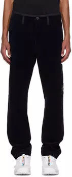 Брюки темно-синего вельвета 800 Stone Island