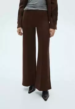 Брюки TEX Mango, коричневый