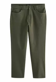 Брюки TEXTURED STYLE STRETCH., REGULAR FIT Next, зеленый