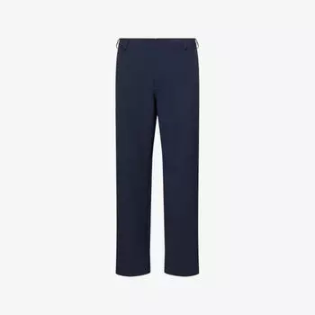 Брюки текстурированные Emporio Armani, синий