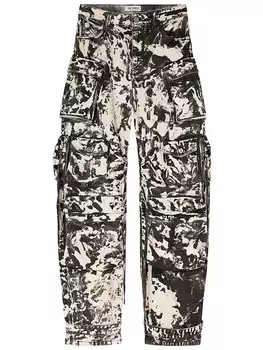 Брюки The Attico Fern, черный