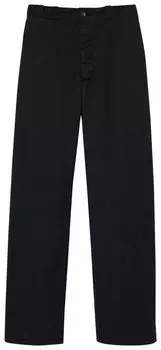 Брюки The Elder Statesman Workwear Norm Pant 'Black', черный