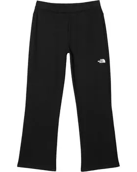 Брюки The North Face Kids Cozy Dream Fleece Wide Leg Pants, цвет TNF Black Heather