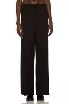 Брюки The Row Pipa, черный