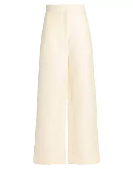 Брюки The Row, слоновая кость