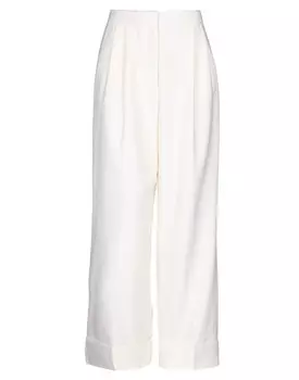 Брюки The Row, слоновая кость