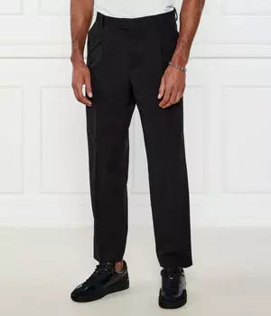 Брюки theodor252f1x Slim fit Hugo, черный