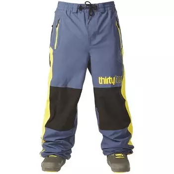 Брюки thirtytwo Sweeper, цвет Blue/Yellow