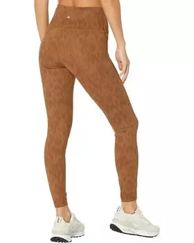 Брюки THRIVE SOCIETE Printed 7/8 Leggings, цвет Toffee Ikat