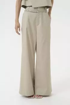 Брюки TIFF WIDE PANTS Gestuz, бежевый