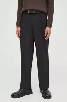 Брюки Tiger Of Швеции из смесовой шерсти. Tiger of Sweden, черный