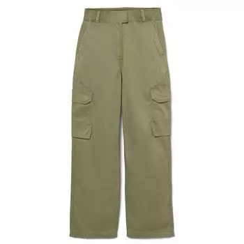 Брюки Timberland Brookline Utility cargo, зеленый