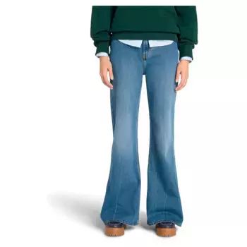 Брюки Timberland Denim Flare, синий