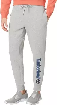 Брюки Timberland Linear Logo Sweatpants, цвет Medium Grey Heather