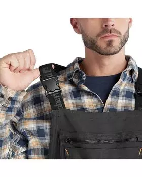 Брюки Timberland PRO Ironhide Original Fit Flex Bib Overalls, цвет Jet Black