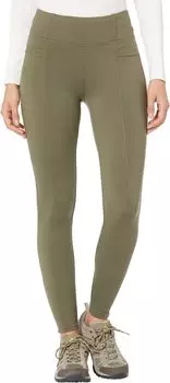 Брюки Timehop Light Tights Toad&Co, цвет Olive Stripe