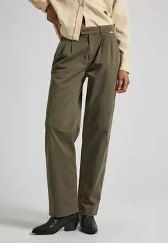 Брюки Tina Pepe Jeans, цвет olivine green