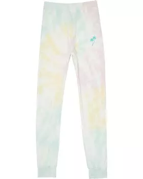 Брюки Tiny Whales Snow Cone Spiral Tie-Dye Joggers, цвет Multi Tie-Dye