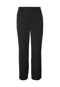 Брюки тканевые "Ая", боковые карманы, женские VERO MODA, цвет 177868 Black