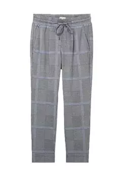 Брюки тканевые, длина 7/8, женские TOM TAILOR, цвет 36217 Navy Blue C