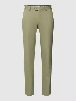 Брюки тканевые с задними карманами модель "Турист 2.0" Hiltl, светло-зеленый