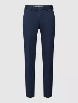 Брюки тканевые с задними карманами модель "Турист 2.0" Hiltl, темно-синий