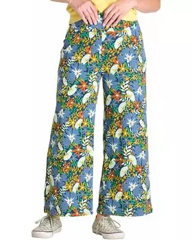 Брюки Toad&Co Chaka Wide Leg, цвет Midnight Floral Print