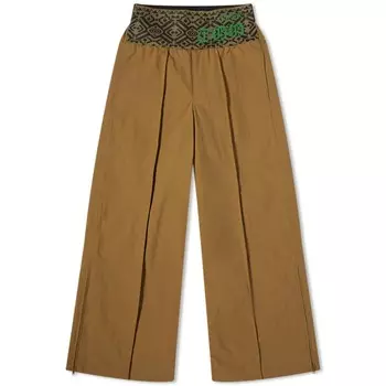 Брюки Toga Nylon Track, коричневый