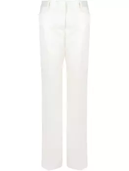 Брюки TOM FORD с атласной отделкой, белый