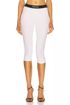 Брюки Tom Ford Signature Yoga, белый