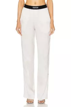 Брюки Tom Ford Silk Pj, цвет Platinum
