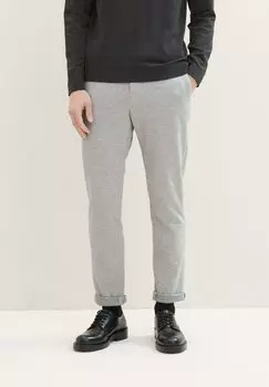 Брюки TOM TAILOR, цвет light asphalt mlange