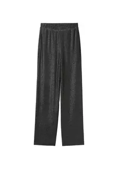 Брюки TOM TAILOR DENIM, черный металлик