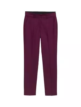 Брюки TOM TAILOR Slim fit Pleated Pants Mia, цвет berry