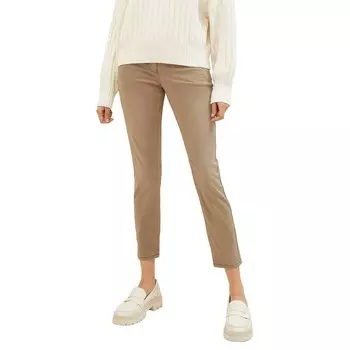 Брюки Tom Tailor Tapered Relaxed, бежевый