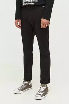 Брюки Томми Джинс Tommy Jeans, черный