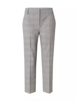 Брюки TOMMY HILFIGER Regular Pleated Pants Prince Of Wales, серый