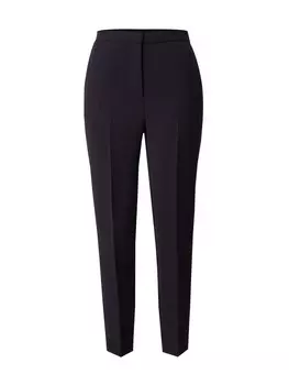 Брюки TOMMY HILFIGER Slim fit Pleated Pants, черный