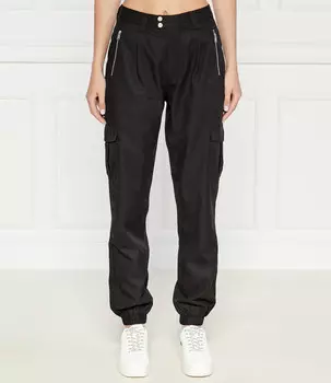 Брюки Tommy Jeans cargo Regular Fit, черный
