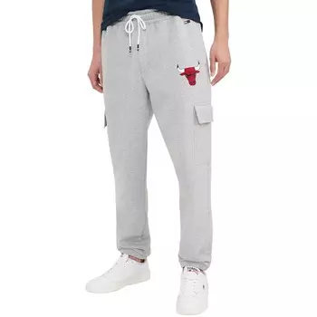 Брюки Tommy Jeans Chicago Bulls, серый