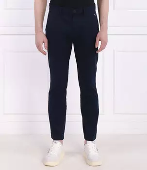 Брюки Tommy Jeans chino AUSTIN Slim Fit, темно-синий
