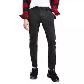 Брюки Tommy Jeans Scanton Chino, черный