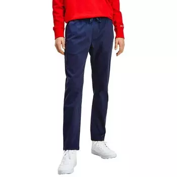 Брюки Tommy Jeans Scanton Dobby Track, синий