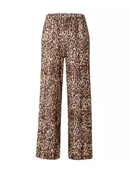 Брюки TOPSHOP Regular Pants, бежевый