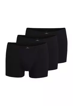 Брюки Tower, 3 пары, одинарный трикотаж, мужские GOTZBURG, цвет 799 Black