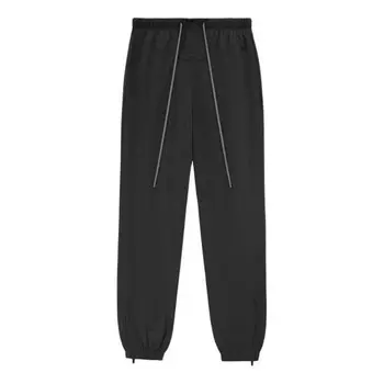 Брюки track pants 'black' Fear Of God Essentials, черный