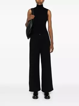 Брюки Transit из смеси натуральной шерсти, черный